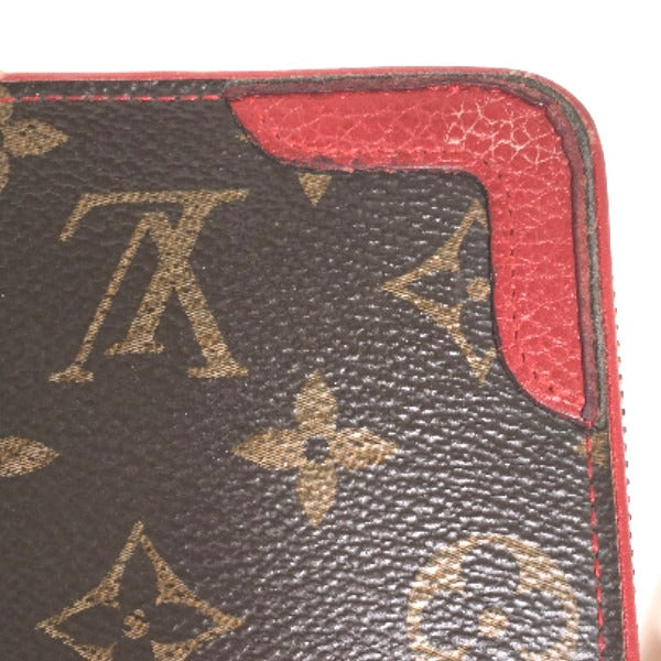 Louis Vuitton LOUIS VUITTON Long Wallet
 Zippy Wallet Monogram Retiro Monogram Canvas M61854 Cerise LV
 [SS]
 【second hand】 