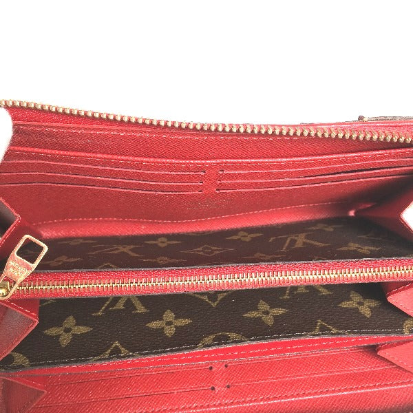 Louis Vuitton LOUIS VUITTON Long Wallet
 Zippy Wallet Monogram Retiro Monogram Canvas M61854 Cerise LV
 [SS]
 【second hand】 