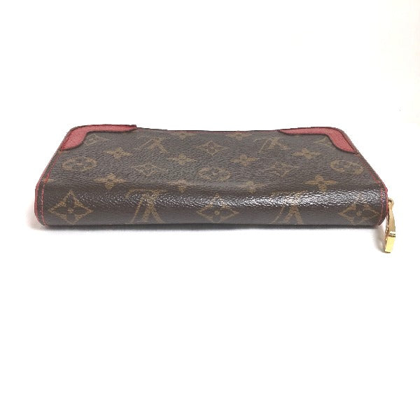 Louis Vuitton LOUIS VUITTON Long Wallet
 Zippy Wallet Monogram Retiro Monogram Canvas M61854 Cerise LV
 [SS]
 【second hand】 