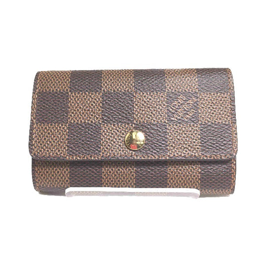 LOUIS VUITTON Key Case
 Damier Multicle 6 for 6 bottles, Damier canvas N62630, brown, LV
 【second hand】 