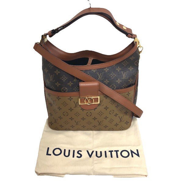 ルイヴィトン LOUIS VUITTON ショルダーバッグ
 ショルダーバッグ モノグラム・リバース ホーボードーフィーヌMM モノグラムキャンバス M45195 LV
 【SS】
 【中古】