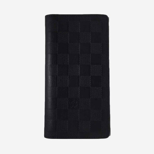 Louis Vuitton LOUIS VUITTON Long Wallet
 Bi-fold long wallet Infini Portefeuille Brazza Damier canvas N63010 LV
 [SS]
 
【second hand】 