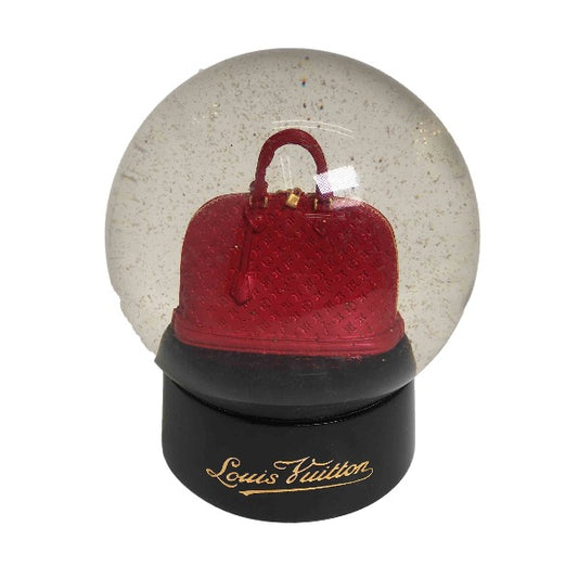 Louis Vuitton Objects
 Alma Snow Dome Not specified Red x Black LV
 [SS]
 【second hand】 