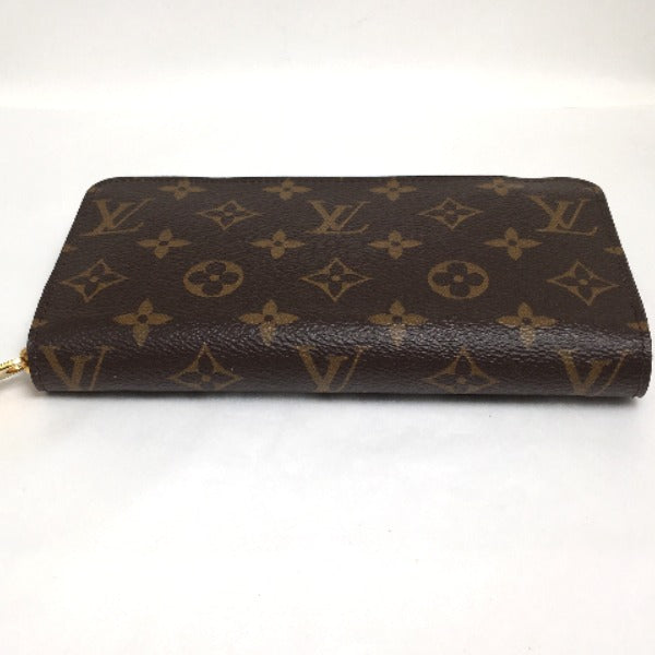 Louis Vuitton LOUIS VUITTON Long Wallet
 Round zipper Monogram Zippy Wallet Monogram Canvas M41896 Coquelicot LV
 [SS]
 【second hand】 