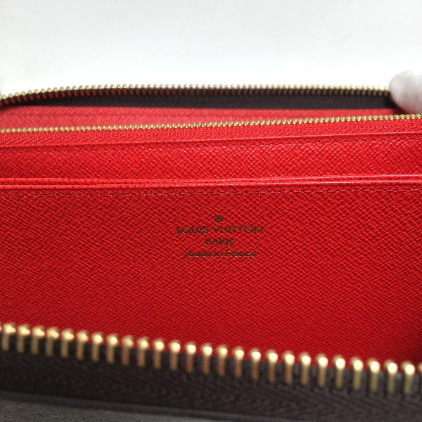 Louis Vuitton LOUIS VUITTON Long Wallet
 Round zipper Monogram Zippy Wallet Monogram Canvas M41896 Coquelicot LV
 [SS]
 【second hand】 