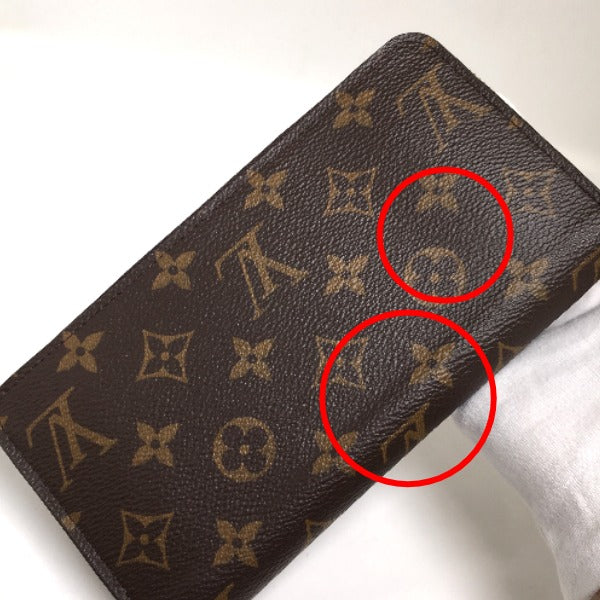 Louis Vuitton LOUIS VUITTON Long Wallet
 Round zipper Monogram Zippy Wallet Monogram Canvas M41896 Coquelicot LV
 [SS]
 【second hand】 