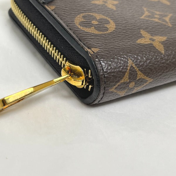 Louis Vuitton LOUIS VUITTON Long Wallet
 
Round Zipper Monogram Zippy Wallet Monogram Canvas M61855 Noir LV
 [SS]
 【second hand】 