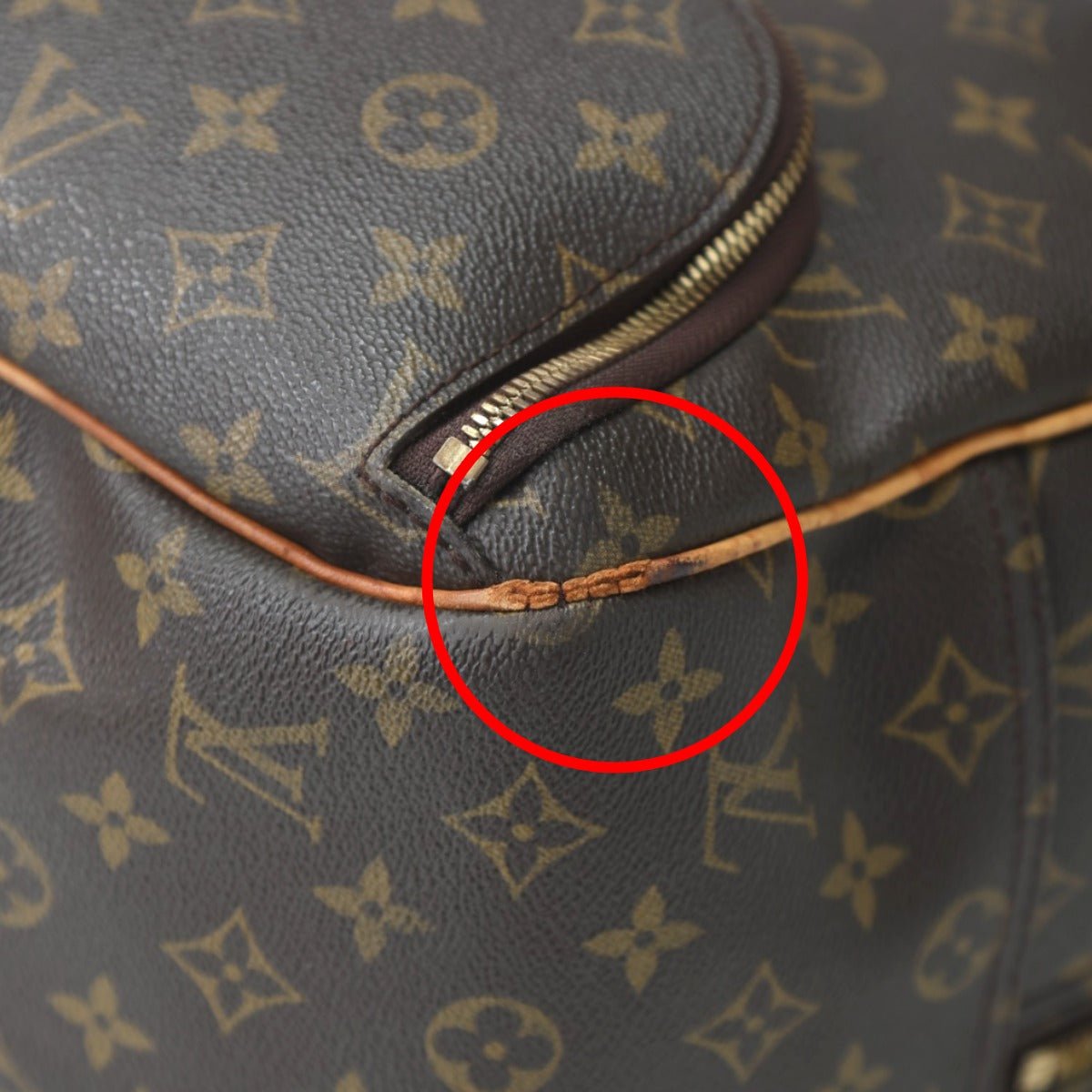 Louis Vuitton Boston Bag
 Sports bag Monogram Evasion Monogram canvas M41443 Brown LV
 [SS]
 【second hand】 