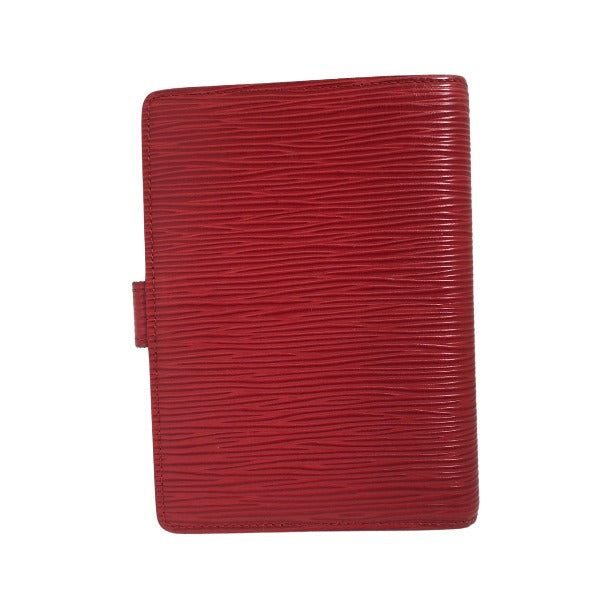 Louis Vuitton LOUIS VUITTON Notebook Cover
 Epi Agenda PM Notebook Cover, Epi Leather R20057, Castilian Red, LV
 [SS]
 【second hand】 