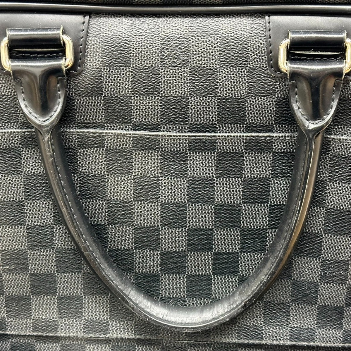 LOUIS VUITTON Shoulder Bag
 Business bag Damier Graphite Ikar Damier Graphite canvas N23253 Grey LV
 [SS]
 【second hand】 