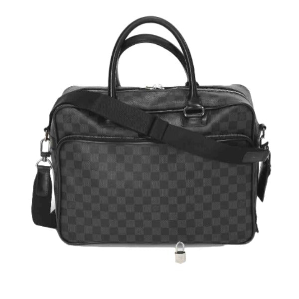 ルイヴィトン LOUIS VUITTON ショルダーバッグ
 ビジネスバッグ ダミエ・グラフィット イカール ダミエグラフィットキャンバス N23253 グレー LV
 【SS】
 【中古】