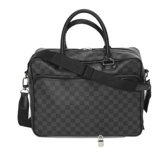 LOUIS VUITTON Shoulder Bag
 Business bag Damier Graphite Ikar Damier Graphite canvas N23253 Grey LV
 [SS]
 【second hand】 