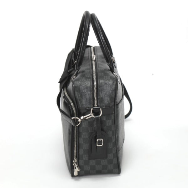 LOUIS VUITTON Shoulder Bag
 Business bag Damier Graphite Ikar Damier Graphite canvas N23253 Grey LV
 [SS]
 【second hand】 