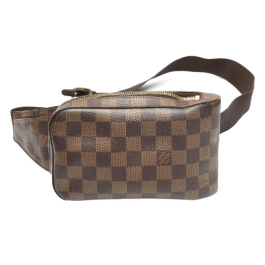 Louis Vuitton LOUIS VUITTON Body Bag
 Waist pouch Damier Geronimos Damier canvas N51994 Brown LV
 [SS]
 【second hand】