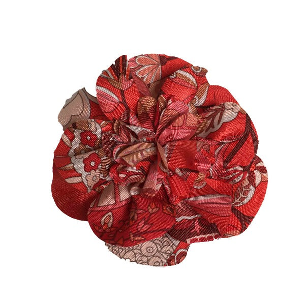 Hermes brooch
 Corsage Flower Red [SS]
 【second hand】 