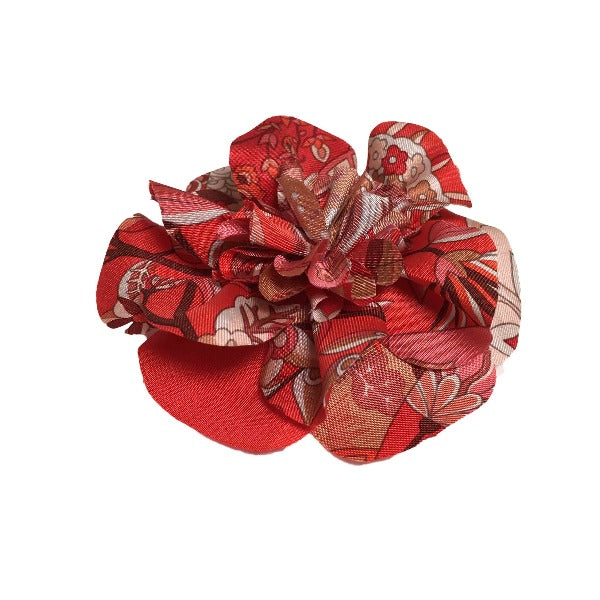 Hermes brooch
 Corsage Flower Red [SS]
 【second hand】 