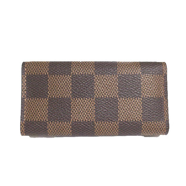 LOUIS VUITTON Key Case
 Damier Multicle 4 Key Case for 4 Keys, Damier Canvas N62631, Brown, LV
 [SS]
 【second hand】