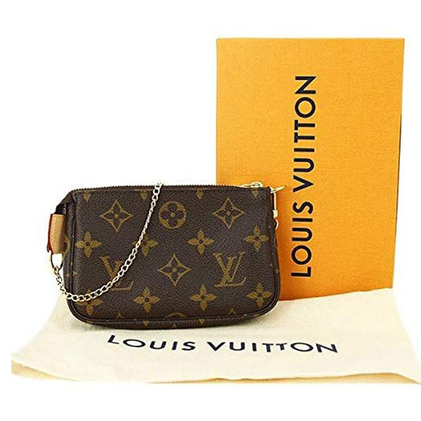 ルイヴィトン LOUIS VUITTON ポーチ
 ミニアクセサリーポーチ モノグラム ミニ・ポシェット・アクセソワール モノグラムキャンバス M58009 ブラウン LV