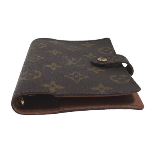 Louis Vuitton LOUIS VUITTON Notebook Cover
 Monogram Agenda PM R20005 Brown LV
 [SS]
 【second hand】 