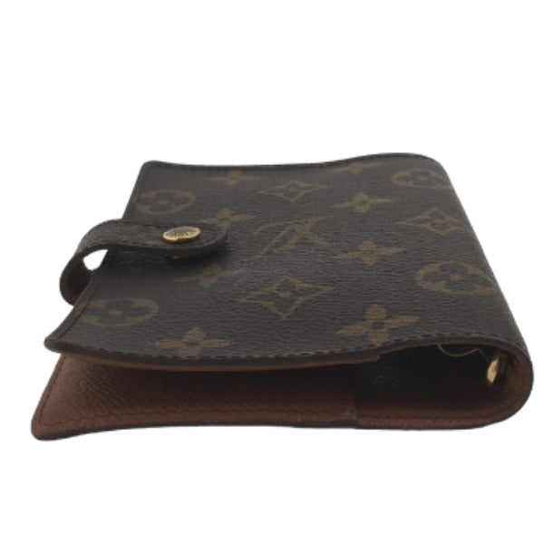 Louis Vuitton LOUIS VUITTON Notebook Cover
 Monogram Agenda PM R20005 Brown LV
 [SS]
 【second hand】 