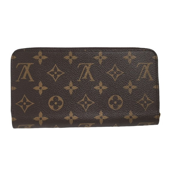 Louis Vuitton LOUIS VUITTON Long Wallet
 Round zipper Monogram Zippy Wallet Monogram Canvas M41895 Fuchsia LV
 【second hand】 