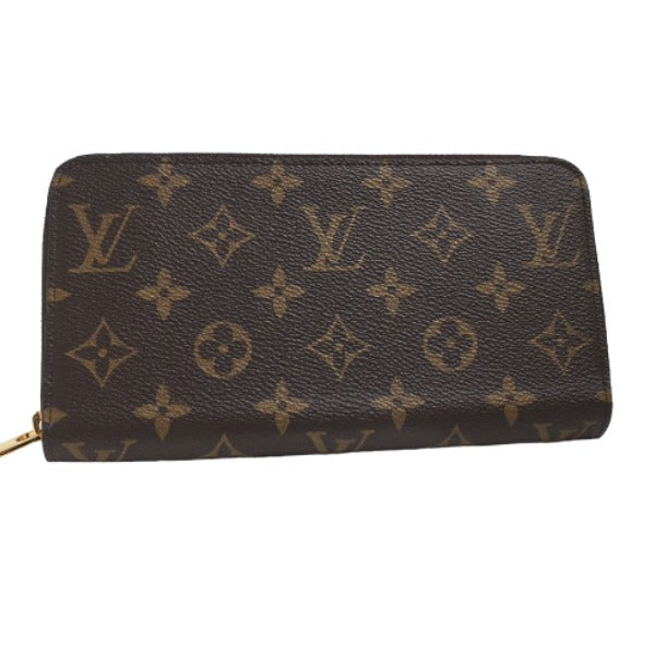 Louis Vuitton LOUIS VUITTON Long Wallet
 Round zipper Monogram Zippy Wallet Monogram Canvas M41895 Fuchsia LV
 【second hand】 