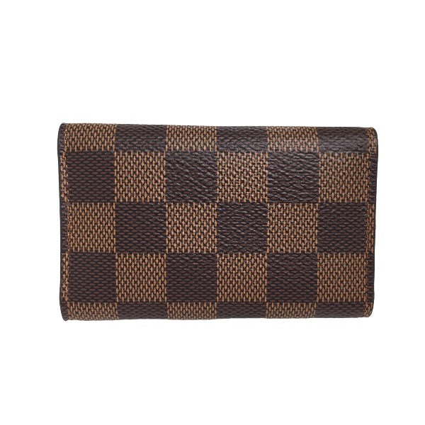 LOUIS VUITTON Key Case
 Damier Multicle 6 Key Case for 6 Keys, Damier Canvas N62630 Brown LV
 [SS]
 【second hand】