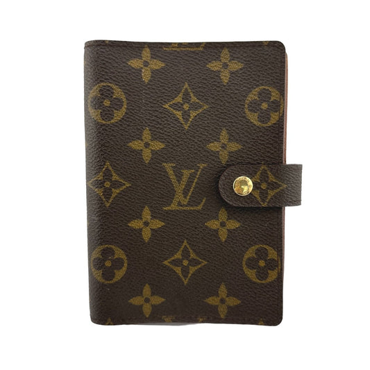 ルイヴィトン LOUIS VUITTON その他小物
 手帳カバー モノグラム アジェンダPM モノグラムキャンバス R20005 LV
 【SS】
 【中古】