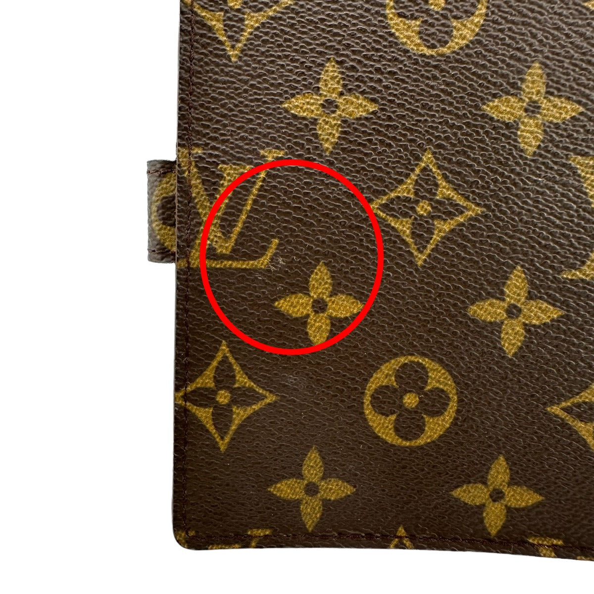 ルイヴィトン LOUIS VUITTON その他小物
 手帳カバー モノグラム アジェンダPM モノグラムキャンバス R20005 LV
 【SS】
 【中古】