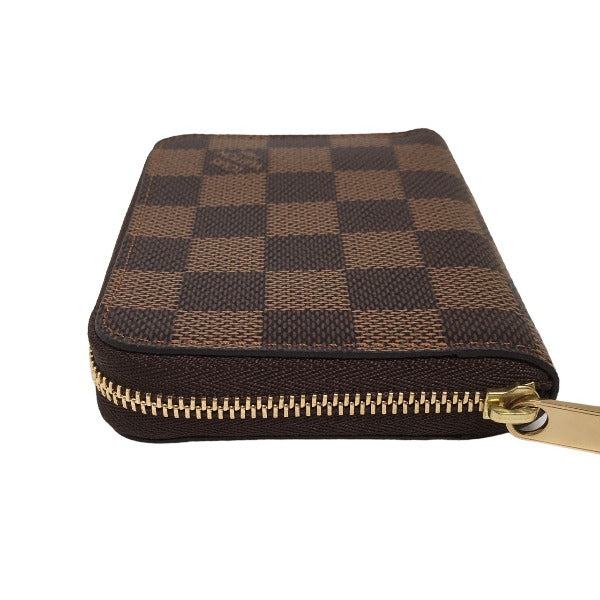 LOUIS VUITTON coin case
 Coin Case Damier Ebene Zipper Coin Purse Damier Canvas N63070 Brown LV
 【second hand】 