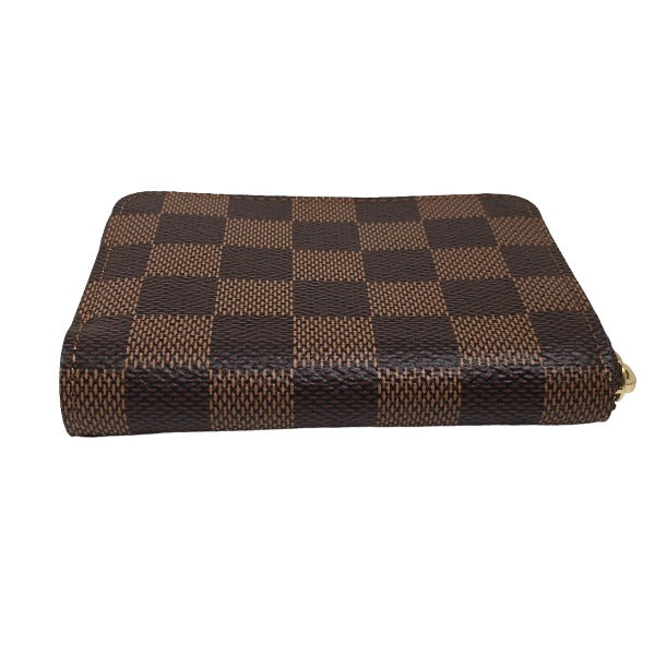 LOUIS VUITTON coin case
 Coin Case Damier Ebene Zipper Coin Purse Damier Canvas N63070 Brown LV
 【second hand】 