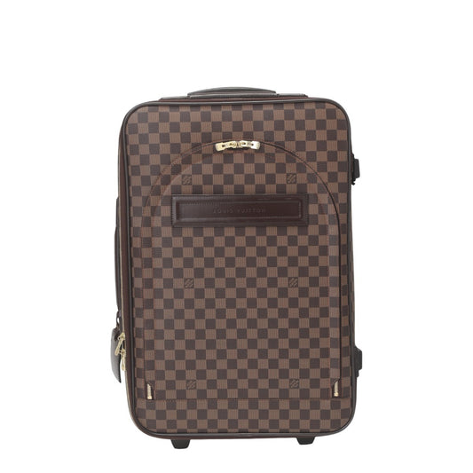 ルイヴィトン LOUIS VUITTON キャリーバッグ
 キャリーバッグ ペガス55 ダミエ ダミエキャンバス N23294 ブラウン LV
 【SS】
 【中古】