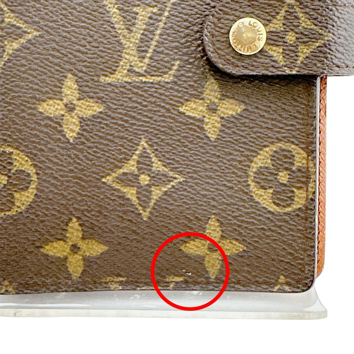Louis Vuitton LOUIS VUITTON Notebook Cover
 Monogram Agenda PM Monogram Canvas R20005 Brown LV
 [SS]
 【second hand】 