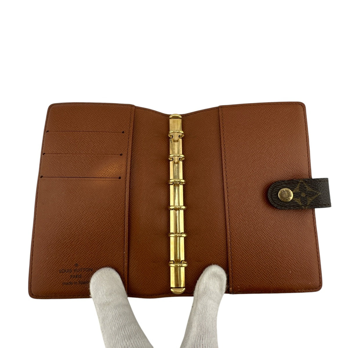 Louis Vuitton LOUIS VUITTON Notebook Cover
 Monogram Agenda PM Monogram Canvas R20005 Brown LV
 [SS]
 【second hand】 