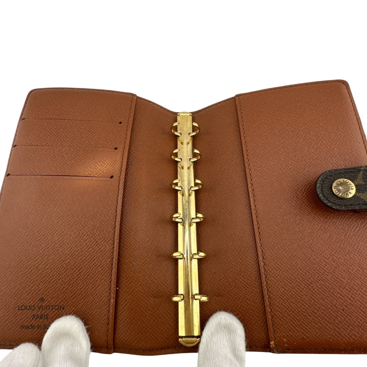 Louis Vuitton LOUIS VUITTON Notebook Cover
 Monogram Agenda PM Monogram Canvas R20005 Brown LV
 [SS]
 【second hand】 