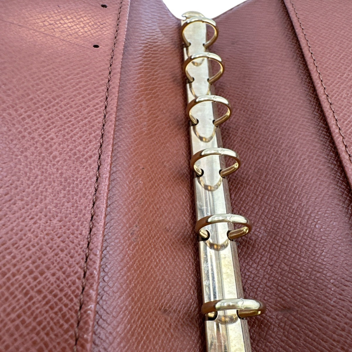 Louis Vuitton LOUIS VUITTON Notebook Cover
 Monogram Agenda PM Monogram Canvas R20005 Brown LV
 [SS]
 【second hand】 