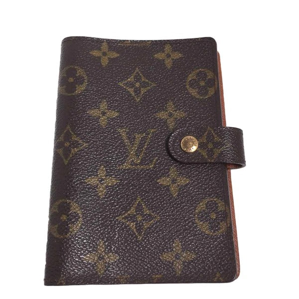 Louis Vuitton LOUIS VUITTON Notebook Cover
 Monogram Agenda PM Monogram Canvas R20005 Brown LV
 [SS]
 【second hand】 