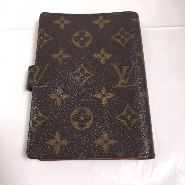 Louis Vuitton LOUIS VUITTON Notebook Cover
 Monogram Agenda PM Monogram Canvas R20005 Brown LV
 [SS]
 【second hand】 