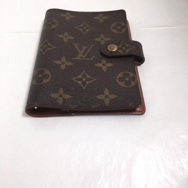 Louis Vuitton LOUIS VUITTON Notebook Cover
 Monogram Agenda PM Monogram Canvas R20005 Brown LV
 [SS]
 【second hand】 