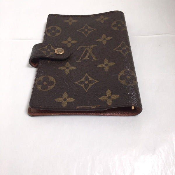 Louis Vuitton LOUIS VUITTON Notebook Cover
 Monogram Agenda PM Monogram Canvas R20005 Brown LV
 [SS]
 【second hand】 