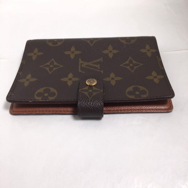 Louis Vuitton LOUIS VUITTON Notebook Cover
 Monogram Agenda PM Monogram Canvas R20005 Brown LV
 [SS]
 【second hand】 