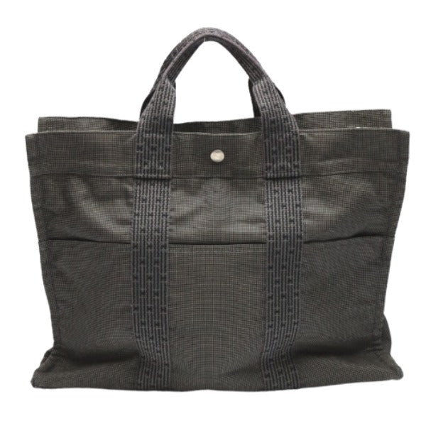 Hermes HERMES Tote Bag
 Tote bag, business bag, Air Line Tote MM, canvas, gray [SS]
 【second hand】 