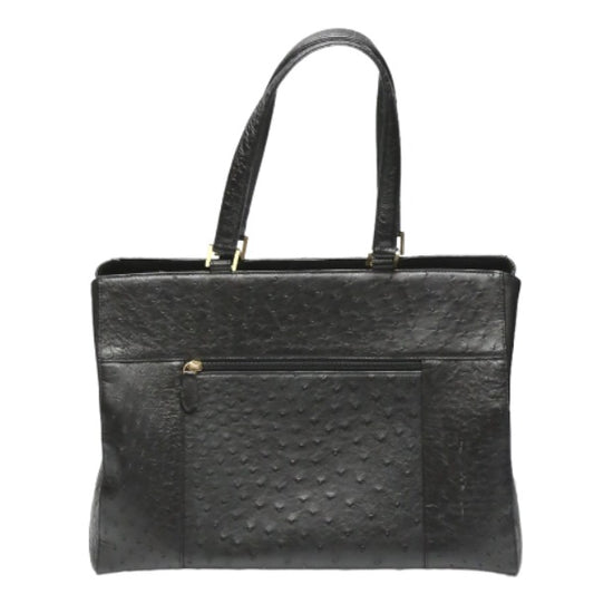 Ostrich tote bag
 Tote bag Ostrich Black [SS]
 【second hand】 