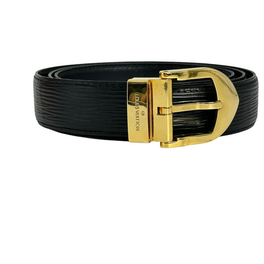 ルイヴィトン LOUIS VUITTON ベルト
 ベルト  エピ サンチュール・クラシック エピレザー M6832Q ノワール LV
 【SS】
 【中古】