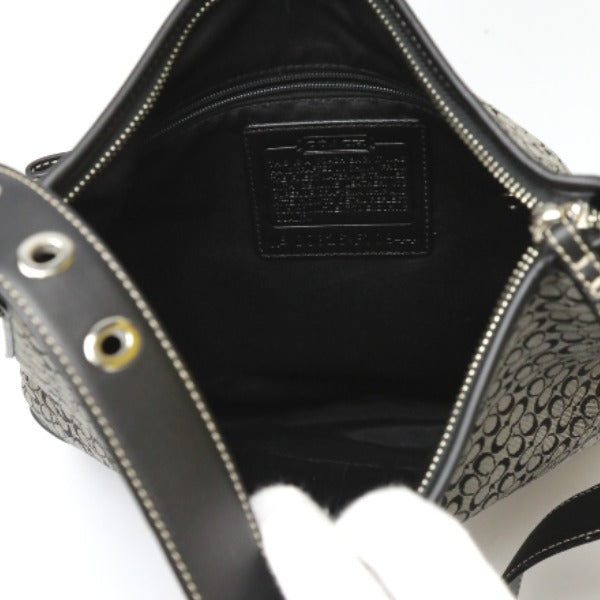 Coach shoulder bag
 Shoulder bag Black [SS]
 【second hand】 