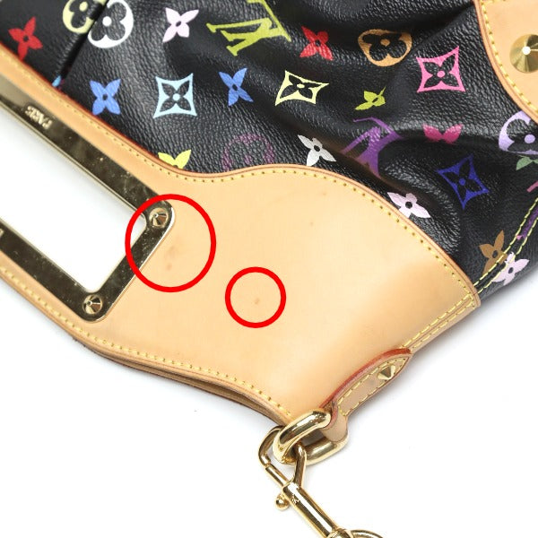 ルイヴィトン LOUIS VUITTON ハンドバッグ
 ハンドバッグ マルチ ジュディMM M40256 モノグラムマルチカラー  M40256 ブラック LV
 【SS】
 【中古】