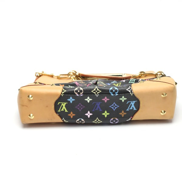 ルイヴィトン LOUIS VUITTON ハンドバッグ
 ハンドバッグ マルチ ジュディMM M40256 モノグラムマルチカラー  M40256 ブラック LV
 【SS】
 【中古】