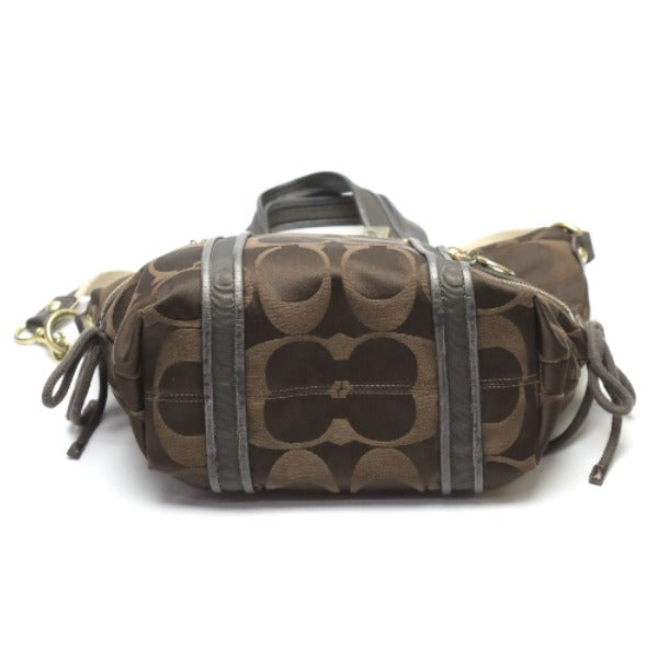 Coach shoulder bag
 Shoulder bag 2way 13843 Brown [SS]
 【second hand】 