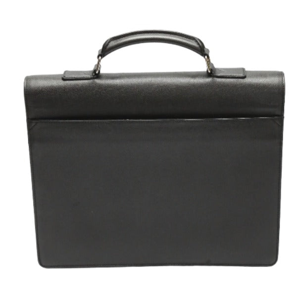 Louis Vuitton LOUIS VUITTON Business Bag
 Briefcase Taiga Ardoise M32752 Black LV
 [SS]
 【second hand】 