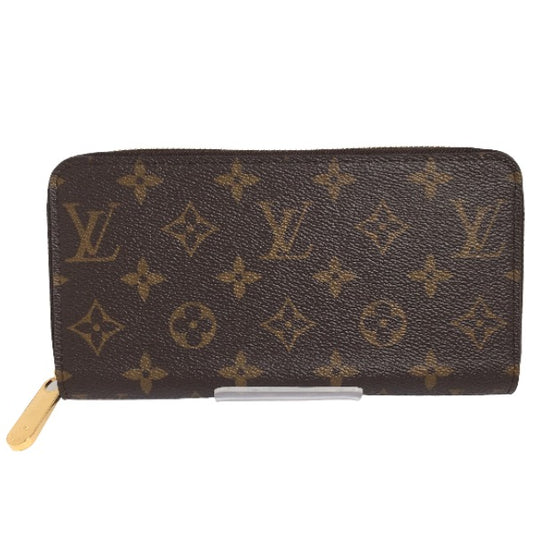 Louis Vuitton LOUIS VUITTON Long Wallet
 
Long Wallet Monogram Round Zip Monogram Canvas M42616 Brown LV
 [SS]
 【second hand】 